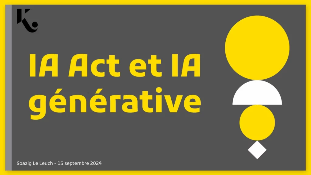 IA Act et IA générative