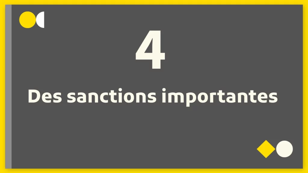 Les sanctions instaurées par l'IA Act